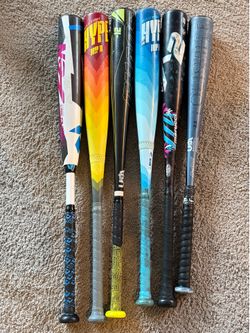 Bats for sale - USSSA and USA $30-$150