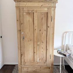 Rustic Wooden Wardrobe. 
