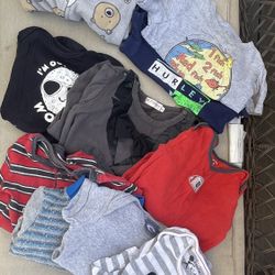 Toddler Boys Size 12 Months Clothes Lot (60+ Items)