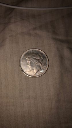1922 Peace Silver Dollar