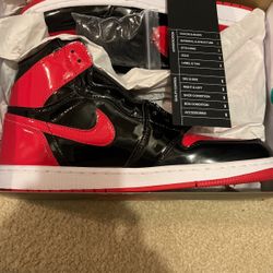 Jordan 1 Patent Bred