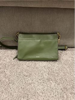 Fossil Leather Crossbody/Clutch Bag