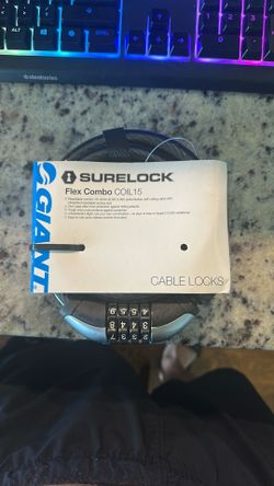Surelock flex Combo Bike lock