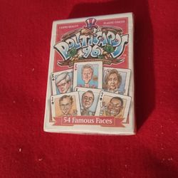 1996 Politicards 54 Familiar Faces 