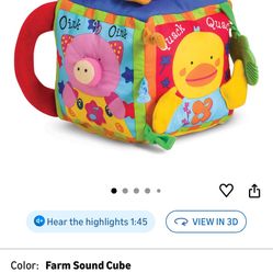 Baby Sensory Activity Cube