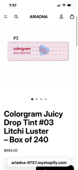 Colorgram Juicy Drop Tint #03 Litchi Luster