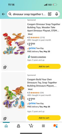 Dinosaur Snap Together 