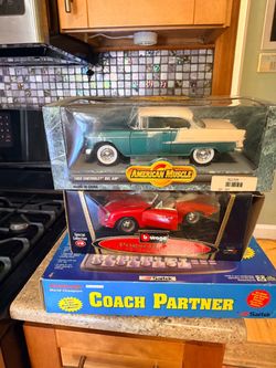 1955 Chevrolet Bel Air American Muscle 1:18 Diecast