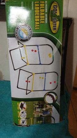 Foldable ladderball