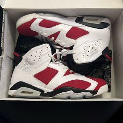 Air Jordan 6 Carmine (2014) Size 13.5