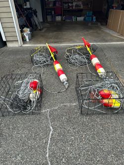 Crab pots