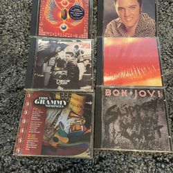 CD’s (Elvis, Bon Jovi, New Kids On The Block…)