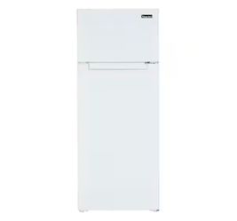 7.3 cu. ft. 2-Door Magic Chef Mini Fridge in White with Freezer