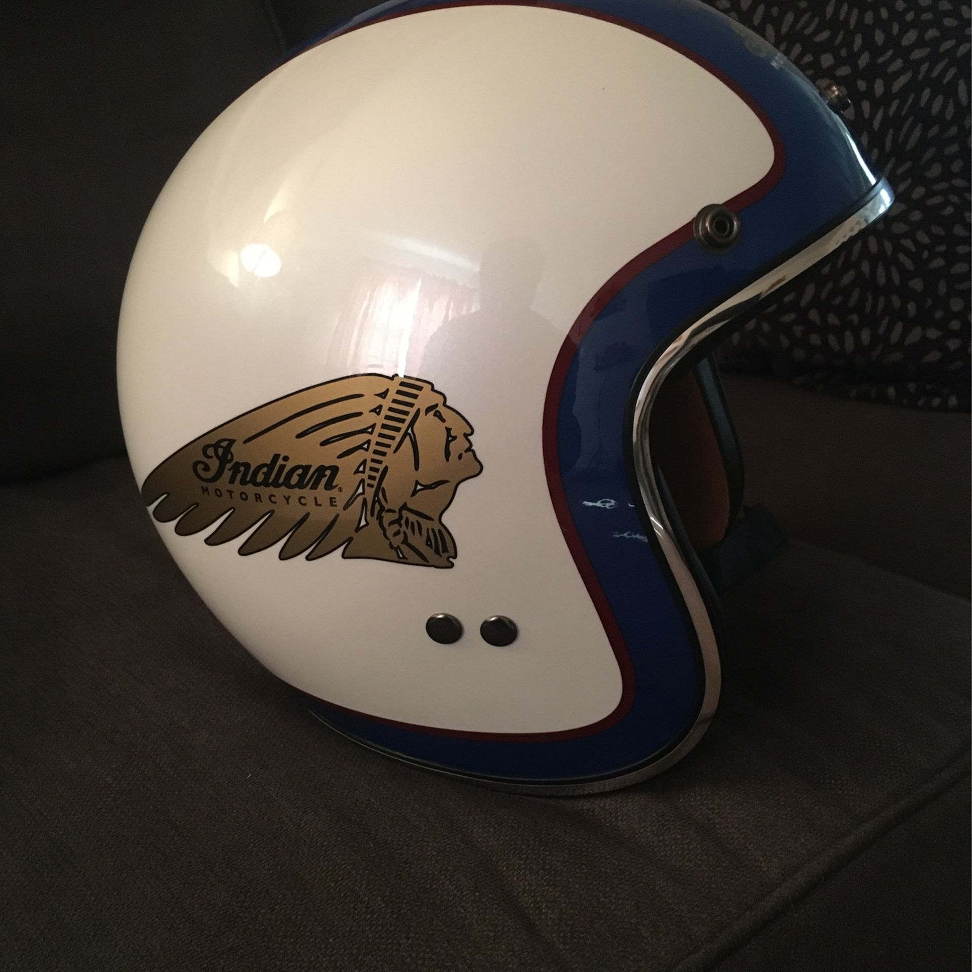 Photo Indian Motorcycle Helmet Brand New