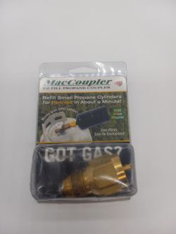 MacCoupler E-Z Propane Filler Coupler BRAND NEW!!!