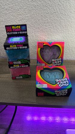 Needoh cube and heart shape