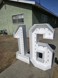 Numeros Con Luz