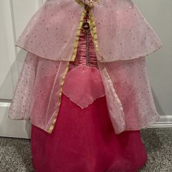 Disney Aurora Dress, Cape, Gloves, Headband