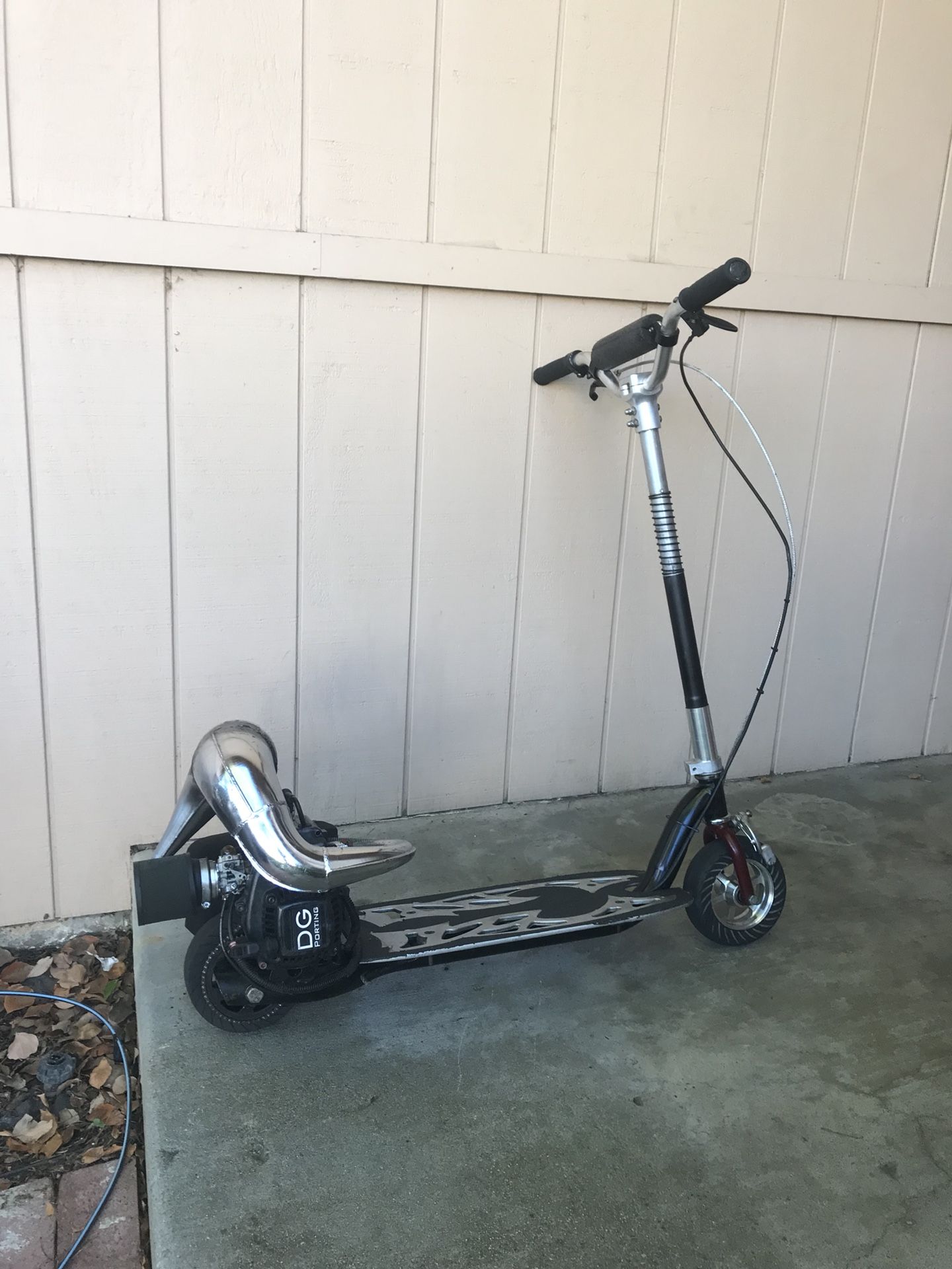 Goped GSR Sport - 29cc race ported motor, pipe, HP carb - FAST!!