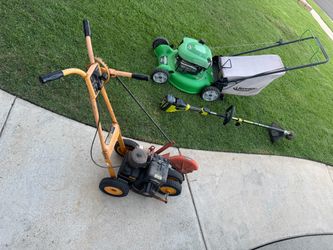 Yard equipment.