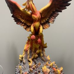 Phoenix Rebirth Statue