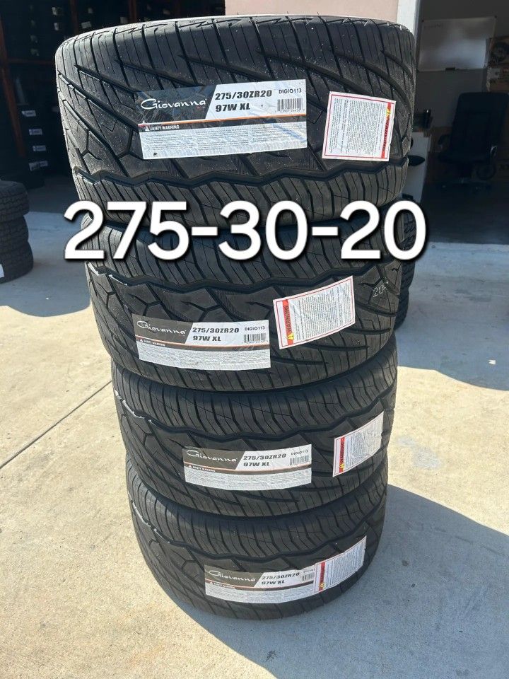 2753020 Giovanna Tires with free Installation 275-30-20