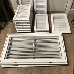 FOR SALE: HVAC Return Air Grille Lot – 13 Pieces (New / Open Box)