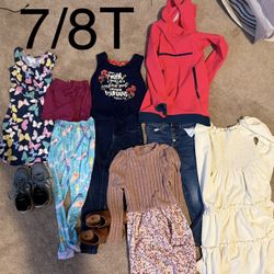 7/8T Girls Clothes 