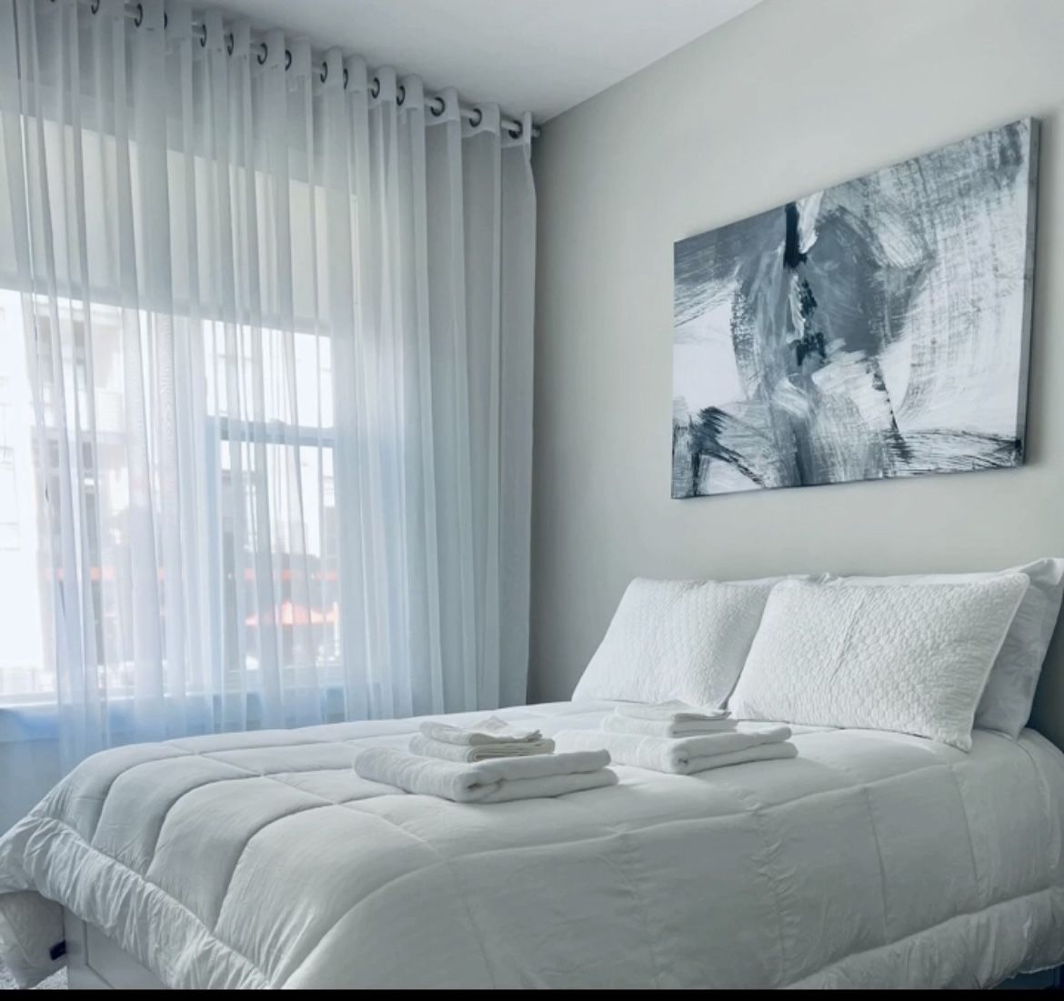 Bed Frame White Nord