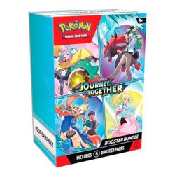 Pokémon Journey Together Booster Bundle (6 Packs) SEALED – $55