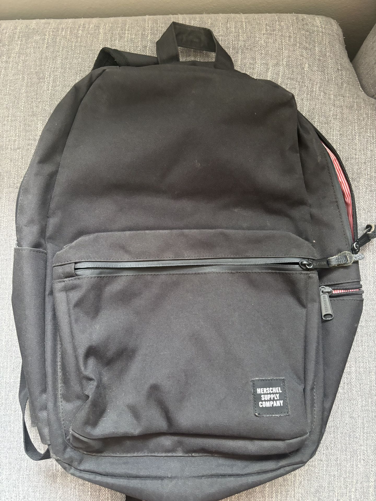 Black Herschel Supply Company Backpack