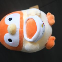 Orange Penguin Plushie NEW! (small)