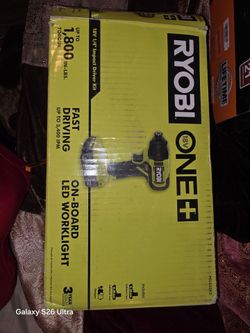 Ryobi 18V ONE+ 1/4" Impact Driver Kit