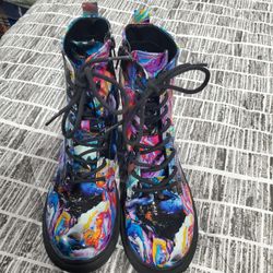 Steve Madden Size 4.5 Multicolored Boots