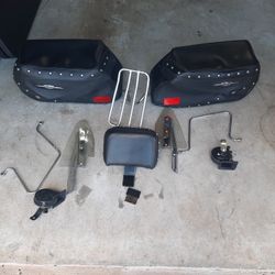 2 Saddle Bags From Suzuki Blvd C90T- PRICE CUT