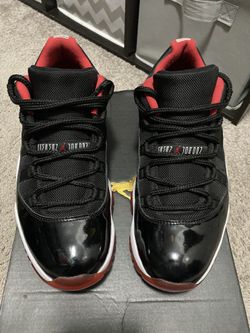Jordan Retro 11 low “BRED” size 9.5