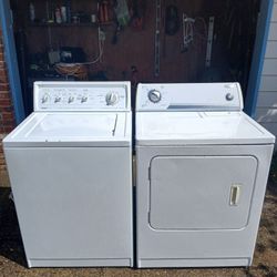 SUPER CAPACITY WASHER AND DRYER DELIVERY AVAILABLE 90-DAY WRITTEN WARRANTY 