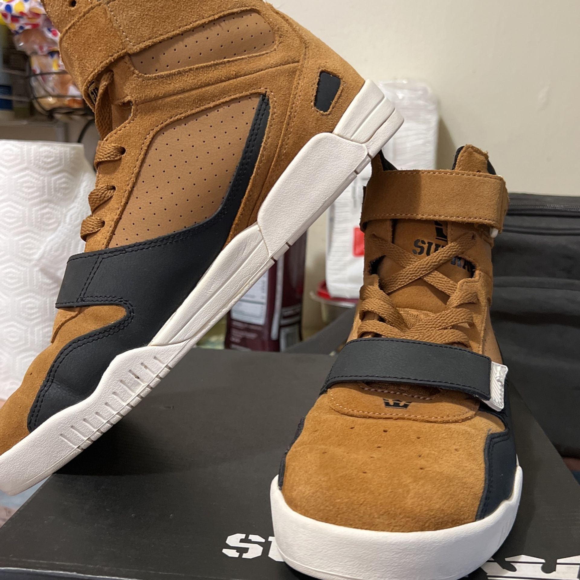 Supra Sneakers Supra Breaker Men Size Supra Breaker Sneaker Tan