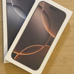iPhone 16 Pro Max 256GB Brand New Fully Unlocked 