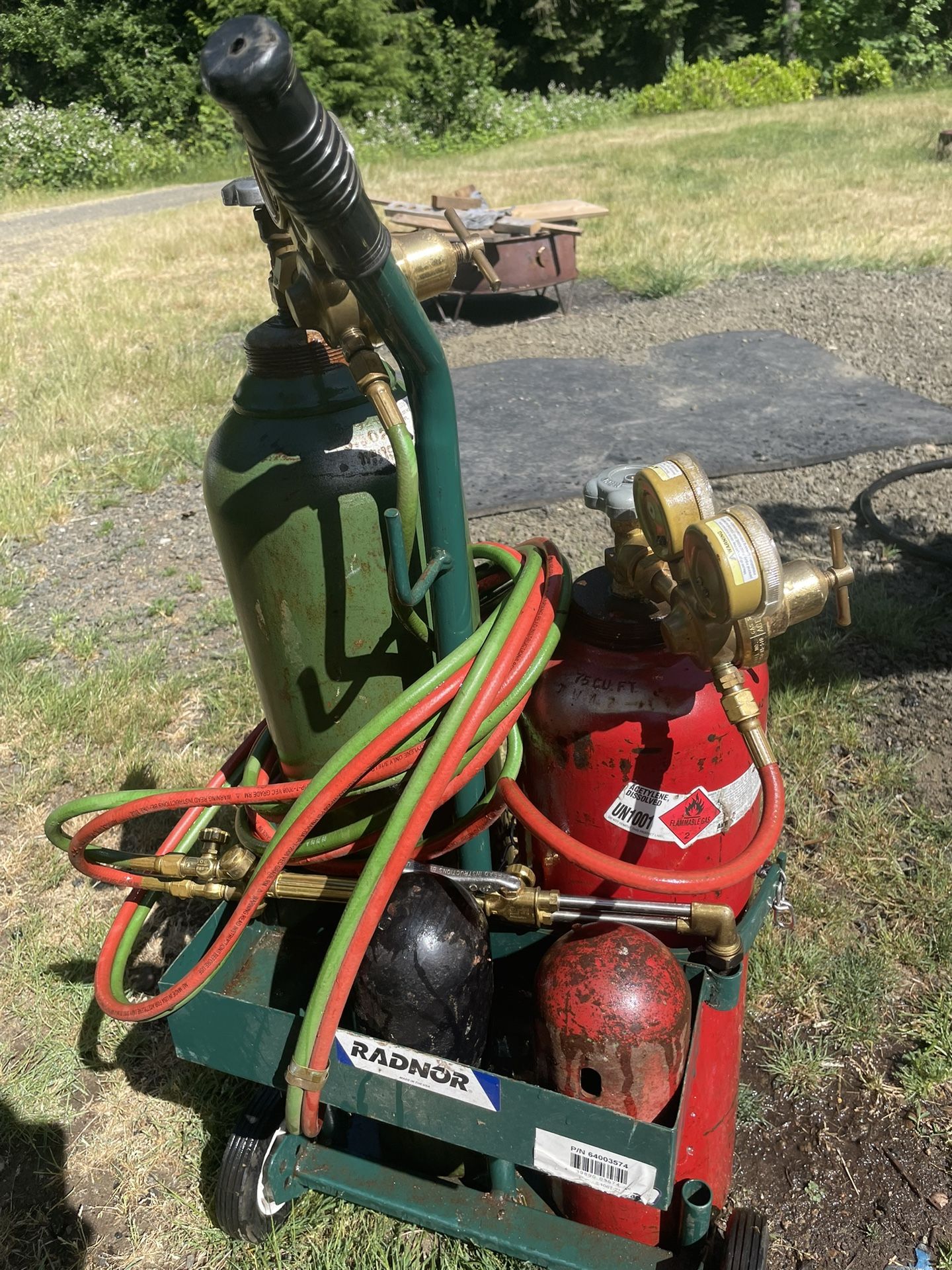 Oxygen Acetylene Torch Set