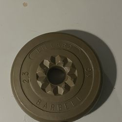 5 Pound/2.3 Kilogram Billiard Barbell Weight