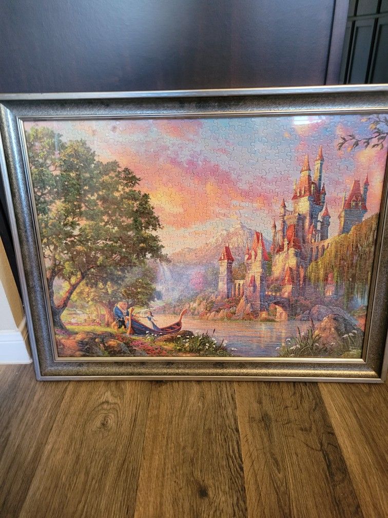 Disney Beauty And The Beast Puzzle Picture 