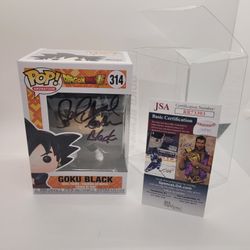 Autographed Goku Black Funko 314