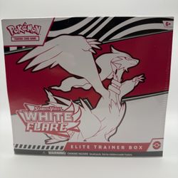 Pokemon TCG : White Flare Elite Trainer Box ETB Brand New Factory Sealed