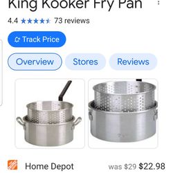 King Kooker 10 Qt KK2 Deep Fryer