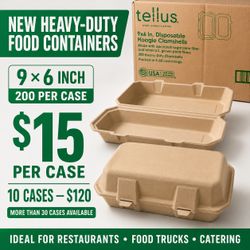 New food containers for takeout