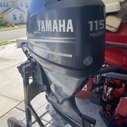 Yamaha f115 (467 Hrs) Outboard Motor 