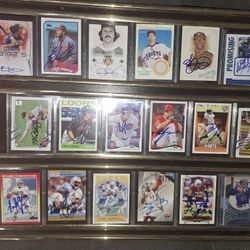 Autographs Baseballs Cards ⚾️ 