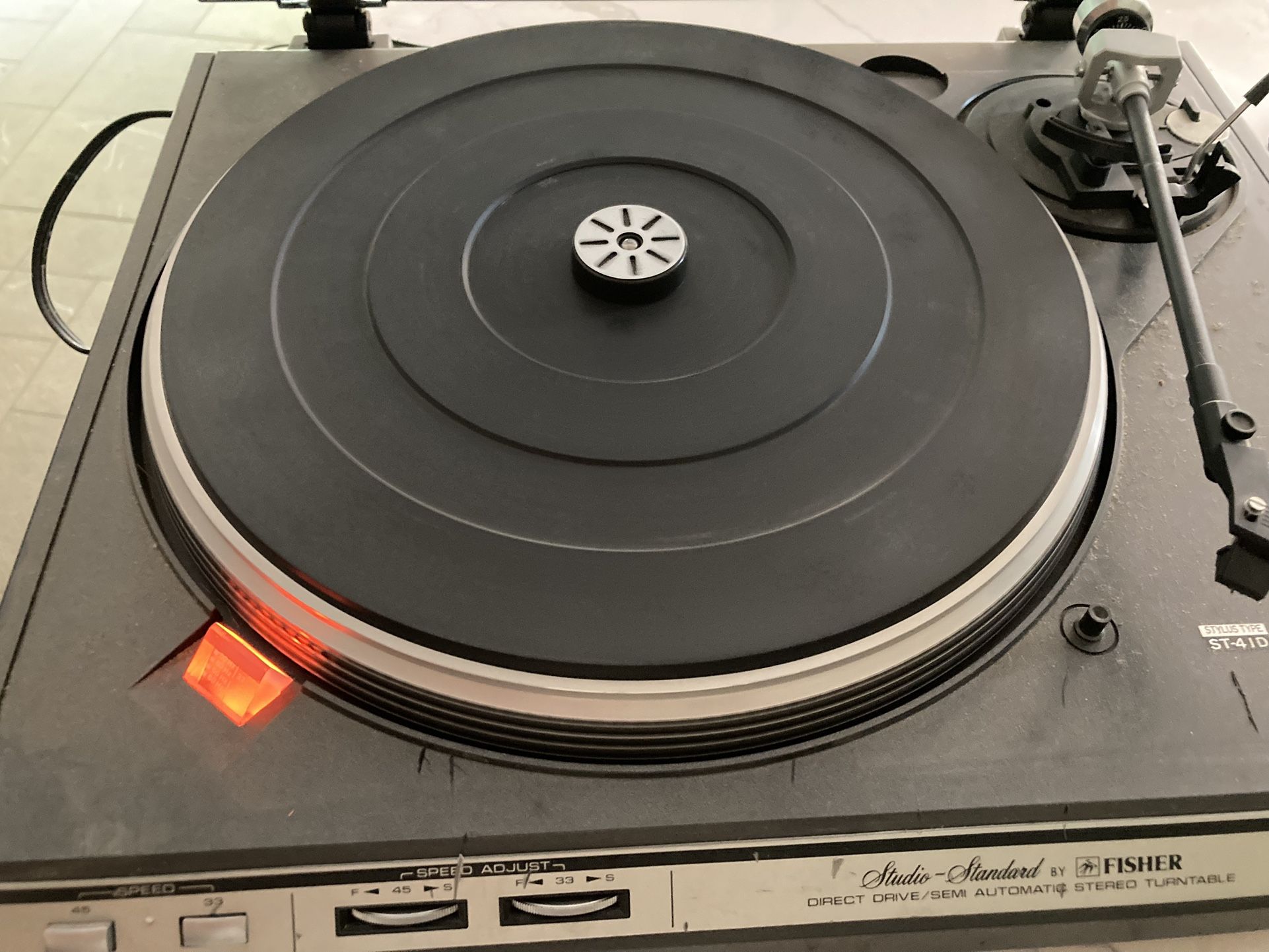 Fisher MT-6420 (C) Direct Drive Turntable