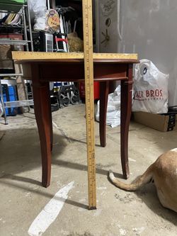 Clock Side Table